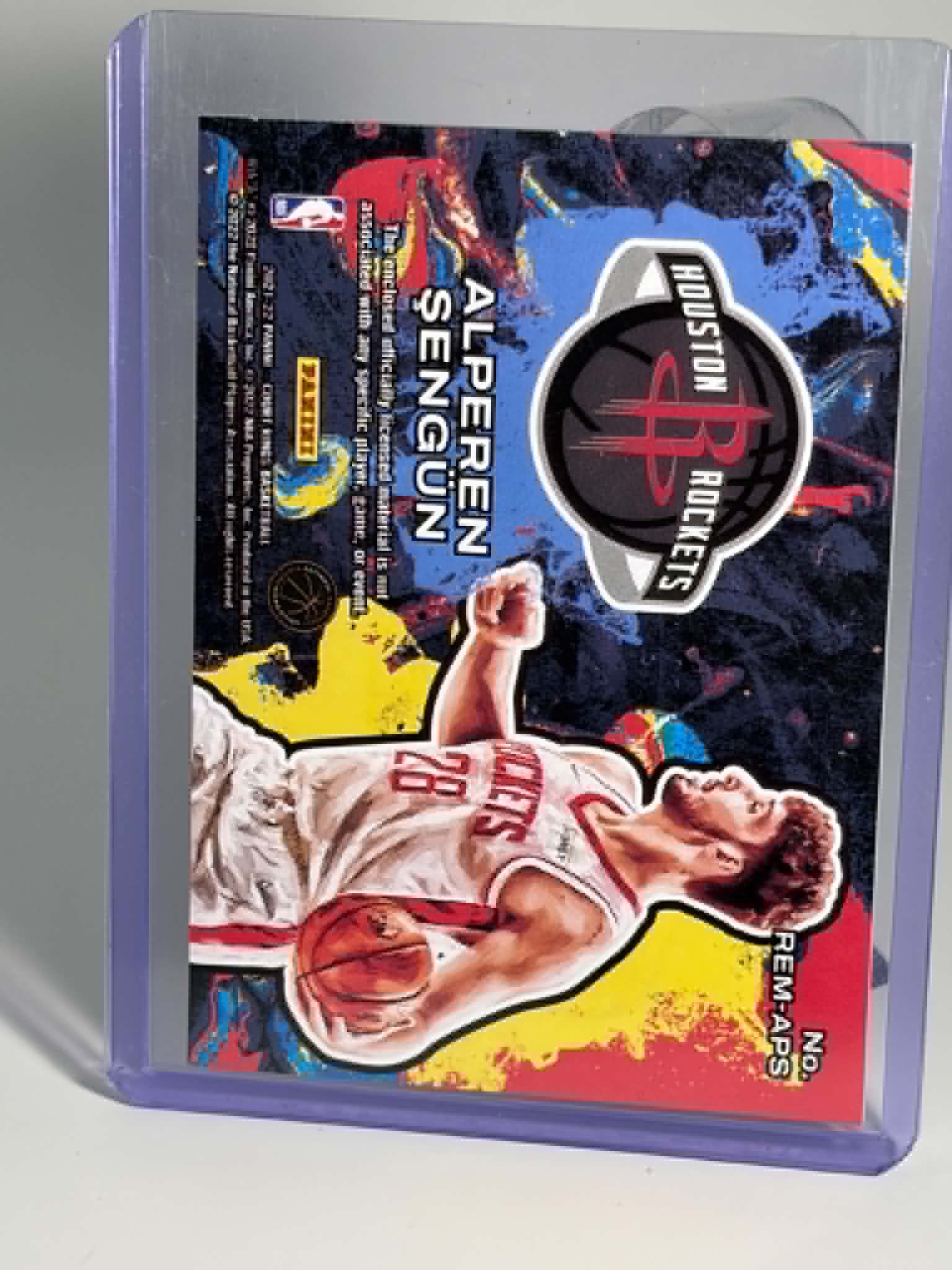 Alperen Şengün Panini Rockets Insert