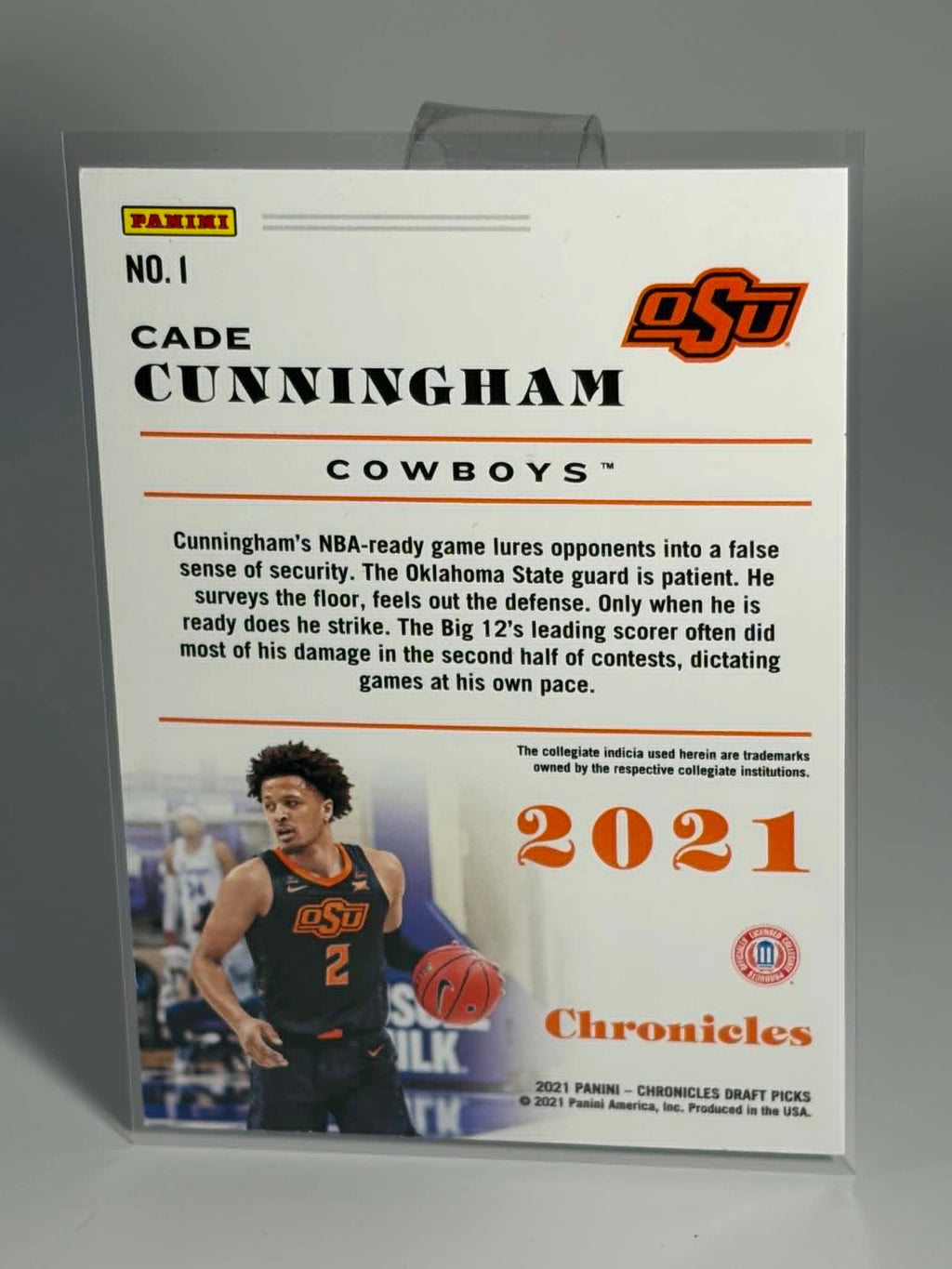 Cade Cunningham 2021 Chronicles Draft Picks Rookie