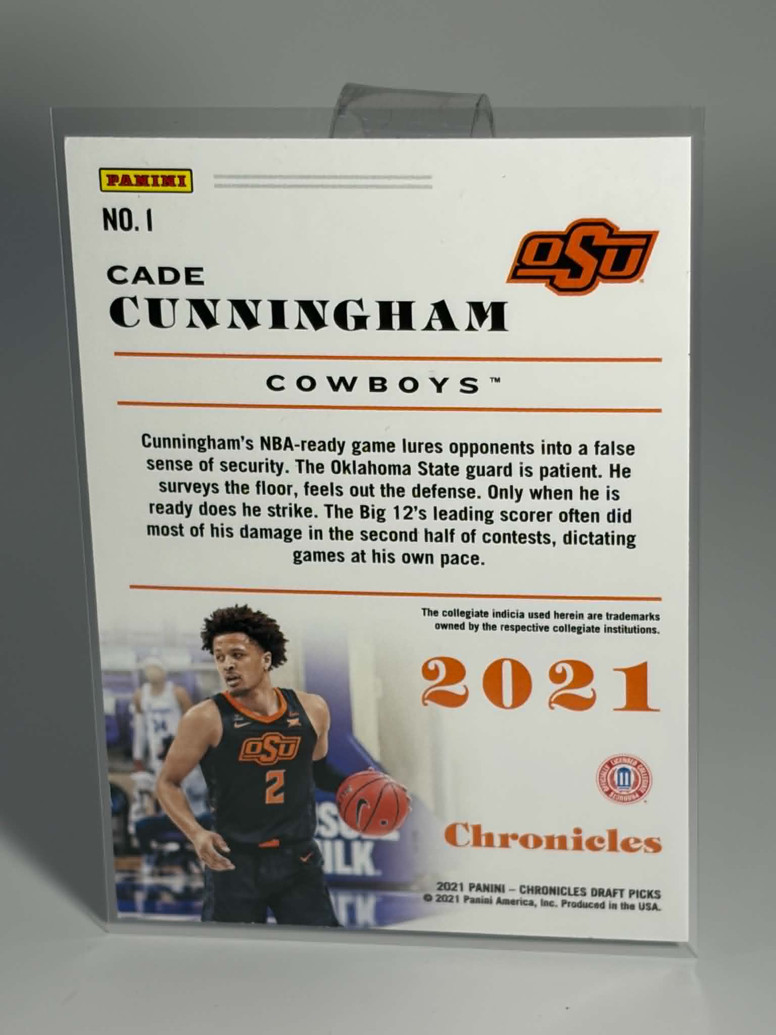 Cade Cunningham 2021 Chronicles Draft Picks Rookie