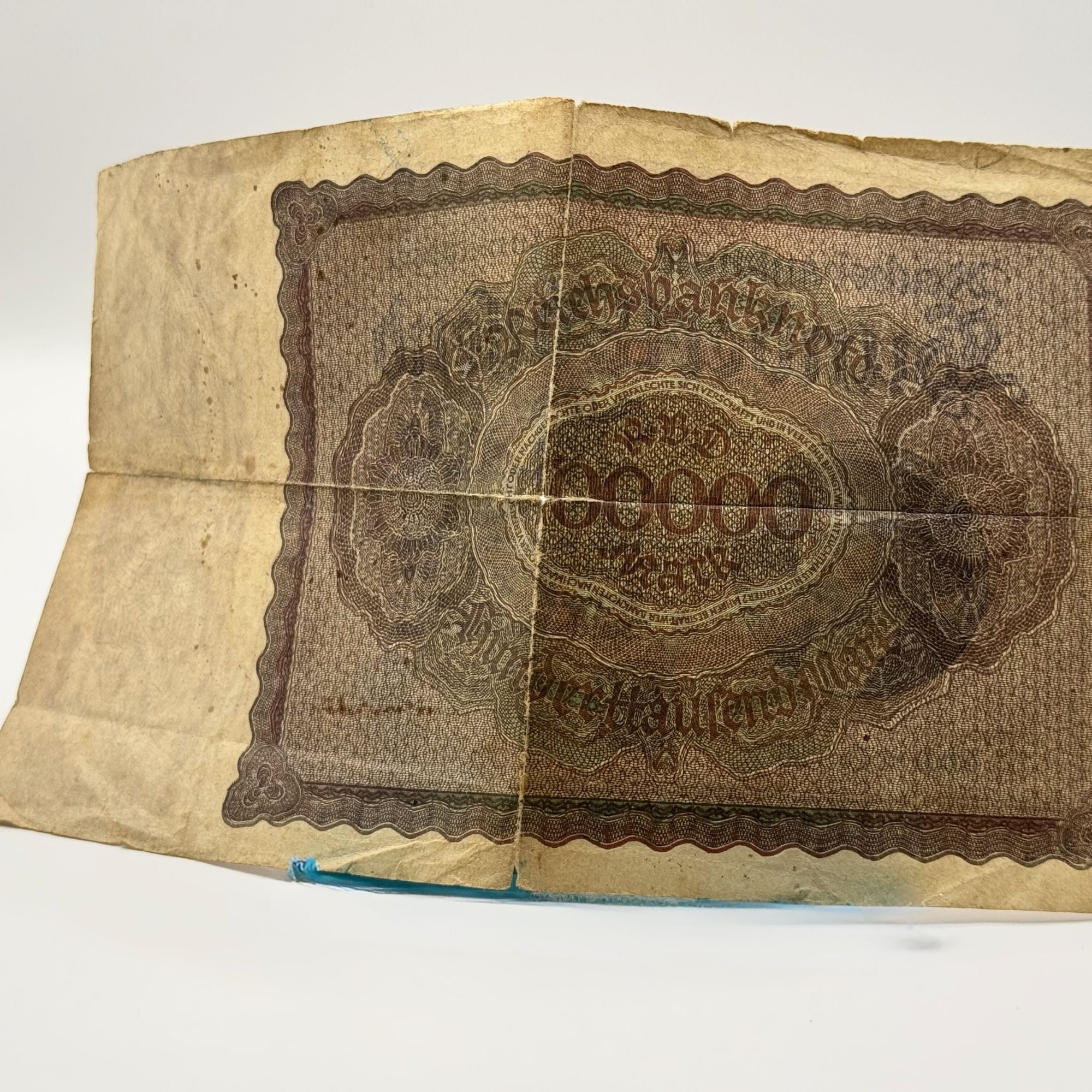 1920s German Banknote — Weimar Republic Hyperinflation Era