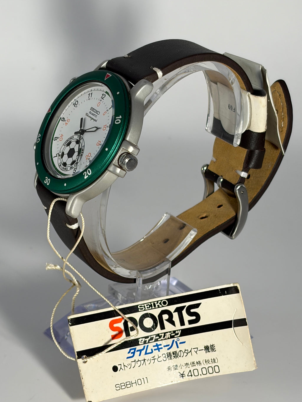 Seiko Soccer Timer Chonograph - Italia 90' Referee's Watch Mint Condition