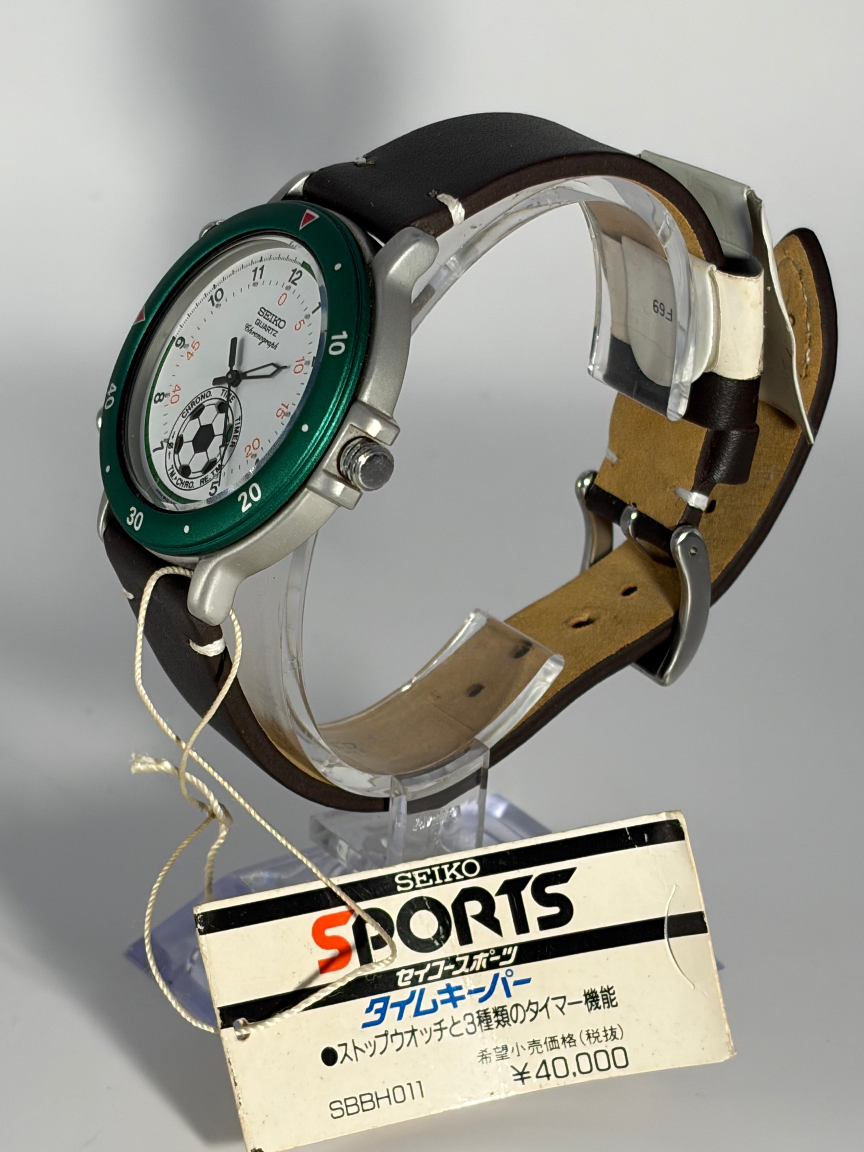 Seiko Soccer Timer Chonograph - Italia 90' Referee's Watch Mint Condition