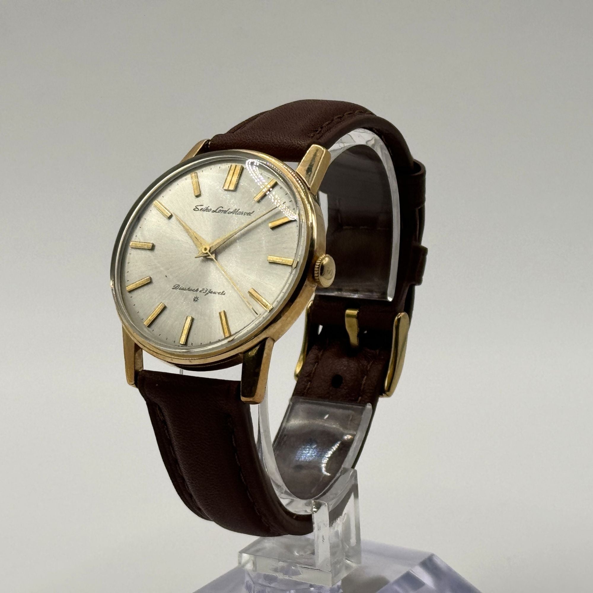Seiko Lord Marvel with leather band